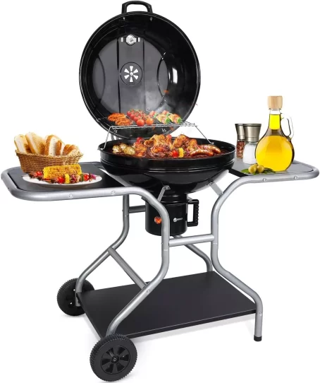 Moran Grills 22" Kettle BBQ - UWI100-01 - Image 2